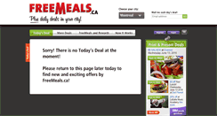 Desktop Screenshot of freemeals.ca